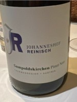 Johanneshof Reinisch Gumpoldskirchen Pinot Noir