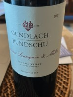 Gundlach Bundschu Cabernet Sauvignon - Malbec