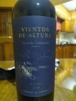 Fecovita Vientos de Altura Partida Limitada Reserva Malbec