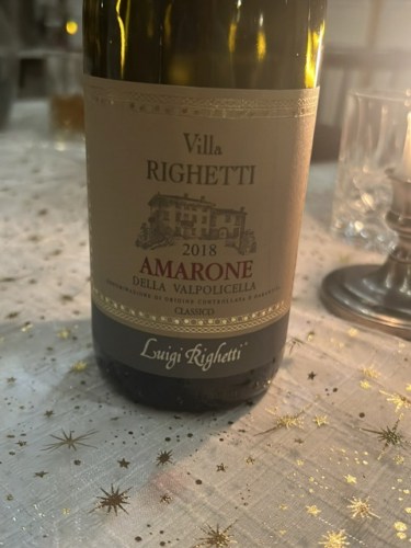 2018 Luigi Righetti Villa Righetti Amarone della Valpolicella Classico