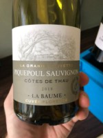 Domaine de la Baume La Grande Olivette Cuvée Florence Piquepoul - Sauvignon Côtes de Thau