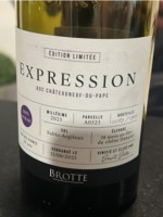 Brotte Expression Édition Limitée Châteauneuf-du-Pape