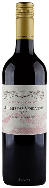 Georges Vigouroux Le Temps des Vendanges Malbec - Merlot
