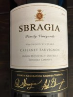 Sbragia Wildwood Vineyard Cabernet Sauvignon