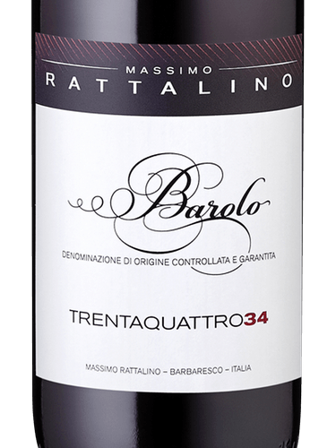 Massimo Rattalino Trentaquattro 34 Barolo | Vivino English