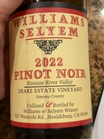 Williams Selyem Drake Estate Vineyard Pinot Noir