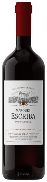 EGO Marques Escriba Monastrell Cosecha Seleccionada