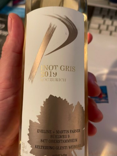 Eveline+Martin Farner Pinot Gris | Vivino English