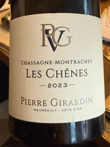 Pierre Girardin Chassagne-Montrachet Les Chênes Blanc | Vivino English