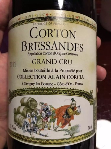Domaine Raphael et Alain Corcia Corton Grand Cru 'Les Bressandes ...
