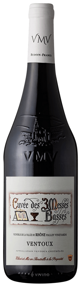 Mont Ventoux Cuvée des 3 Messes Basses Ventoux | Vivino 日本語
