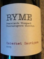 Ryme Peacelands Vineyard Cabernet Sauvignon