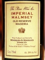 Henriques & Henriques Old Reserve Imperial Malmsey Madeira