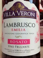 Villa Veroni Lambrusco Frizzante Rosato