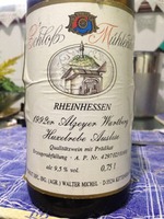 Schlossmühlenhof Alzeyer Wartberg Huxelrebe Auslese