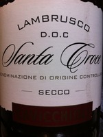 Cavicchioli Lambrusco Santa Croce Secco