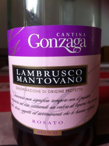 Cantina Gonzaga Lambrusco Mantovano Rosato Secco Vivino US
