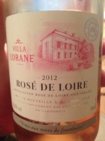 Terroirs de la Noëlle Villa Lorane Rosé de Loire