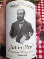 Corral Victoria Arturo Prat Carménère Reserva
