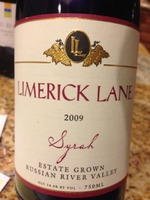 Limerick Lane Estate Grown Syrah