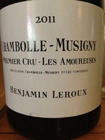 Benjamin Leroux Chambolle-Musigny Premier Cru 'Les Amoureuses'