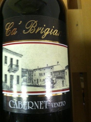 pasta x Cabaernet Info  Wine Ca Brigiano  Veneto