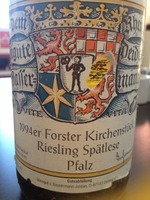 Dr. Von Bassermann-Jordan Kirchenstück Forster Riesling Spätlese