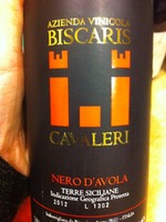 Biscaris Cavaleri Nero d'Avola