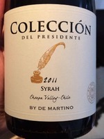 De Martino Colección del Presidente Syrah