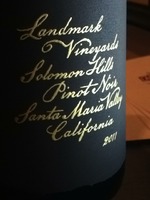 Landmark Vineyards Solomon Hills Pinot Noir