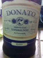 Cavicchioli Lambrusco Modena Donato Rosato