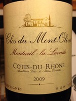 Clos du Mont-Olivet Côtes du Rhône Montueil la Levade