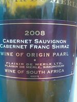 Plaisir Cabernet Sauvignon - Franc - Shiraz