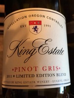 King Estate Pinot Gris Limited Edition Blend