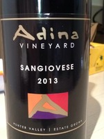 Adina Vineyard Sangiovese