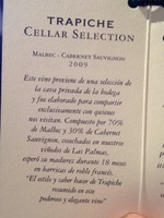 Trapiche Cellar Selection Malbec - Cabernet Sauvignon