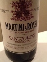 Martini Sangiovese Di Romagna Dry Red