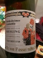 Dr. Von Bassermann-Jordan Deidesheimer Leinhöhle Riesling Spätlese