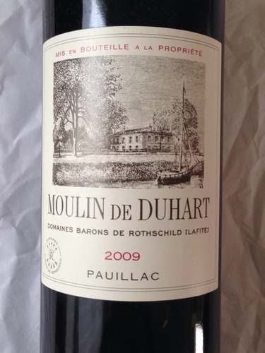 Château Duhart-Milon Pauillac Moulin de Duhart 2009 | Wine Info