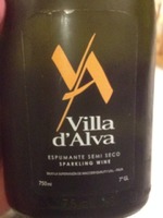 Villa d'Alva Espumante Semi Seco Sparkling