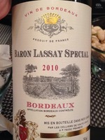 Les Celliers de Haute Croix Baron Lassay Special Bordeaux