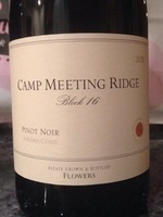 Flowers Camp Meeting Ridge Vineyard Block 16 Pinot Noir