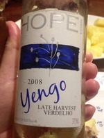 Hope Estate Late Harvest Verdelho