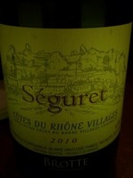 Brotte Côtes du Rhône Villages 'Sèguret'