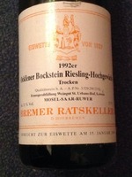 Weingut Nik Weis - St. Urbans-Hof Bremer Ratskeller Ockfener Bockstein Riesling-Hochgewächs Trocken