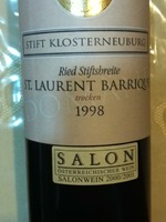 Stiftskellerei Klosterneuburg Ried Stiftsbreite St. Laurent Barrique Trocken