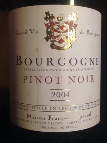 Maison François Legrand Bourgogne Pinot Noir | Vivino US