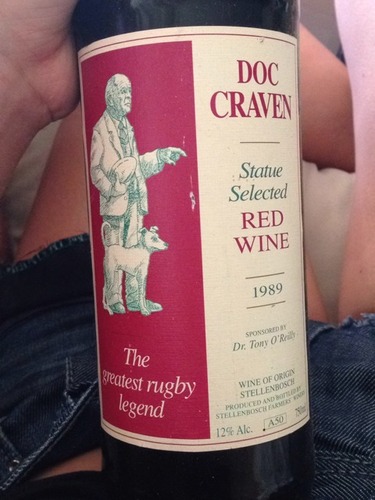 Stellenbosch Farmers Winery The Greatest Rugby Legend Craven Statue ...