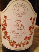 ZD Wines Rosa Lee Malbec