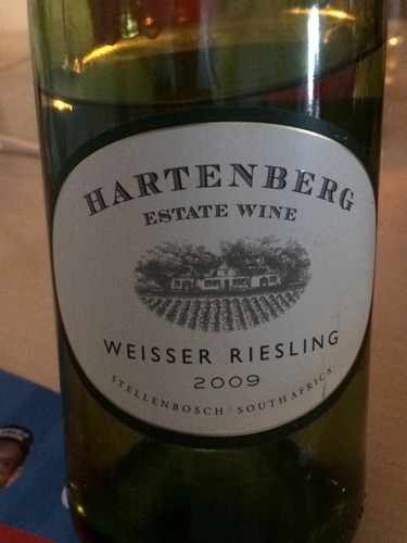 2010 Hartenberg Weisser Riesling | Vivino